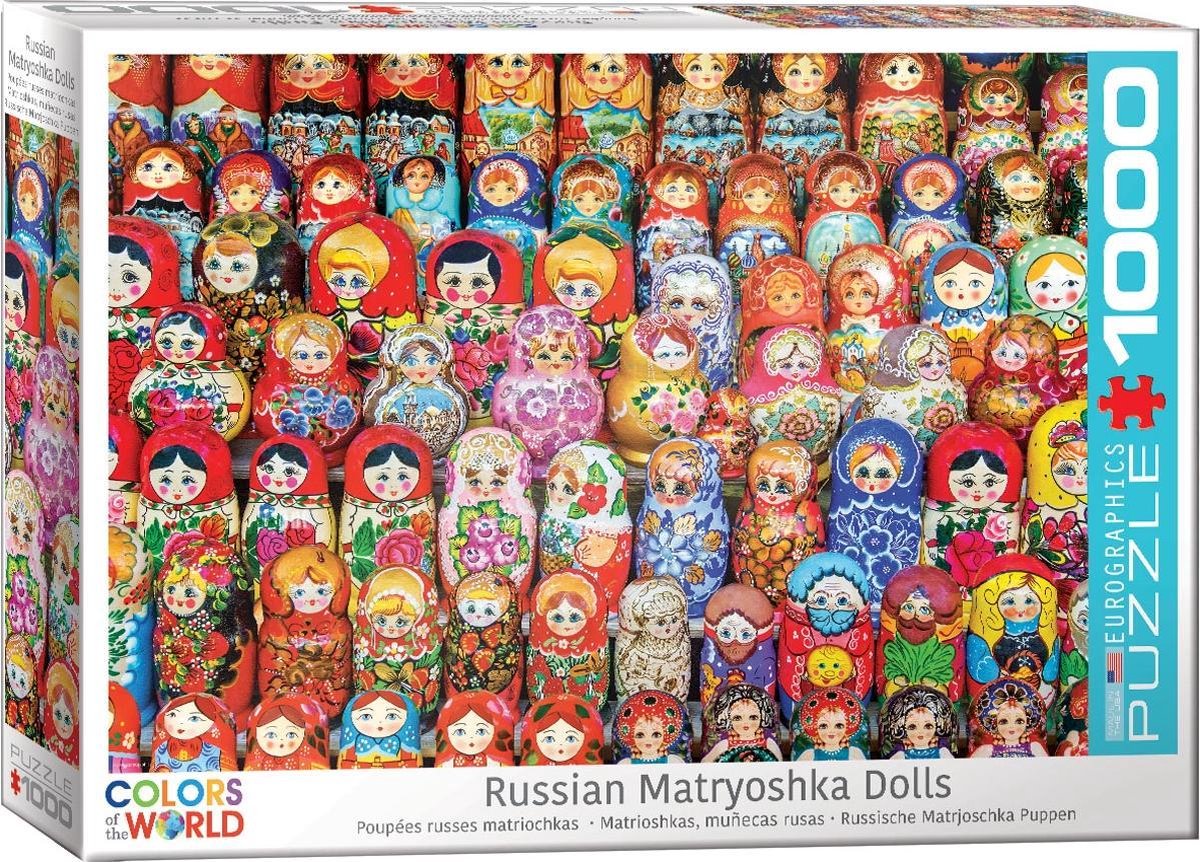 Eurographics puzzel Russian Matryoshkas Dolls - 1000 stukjes