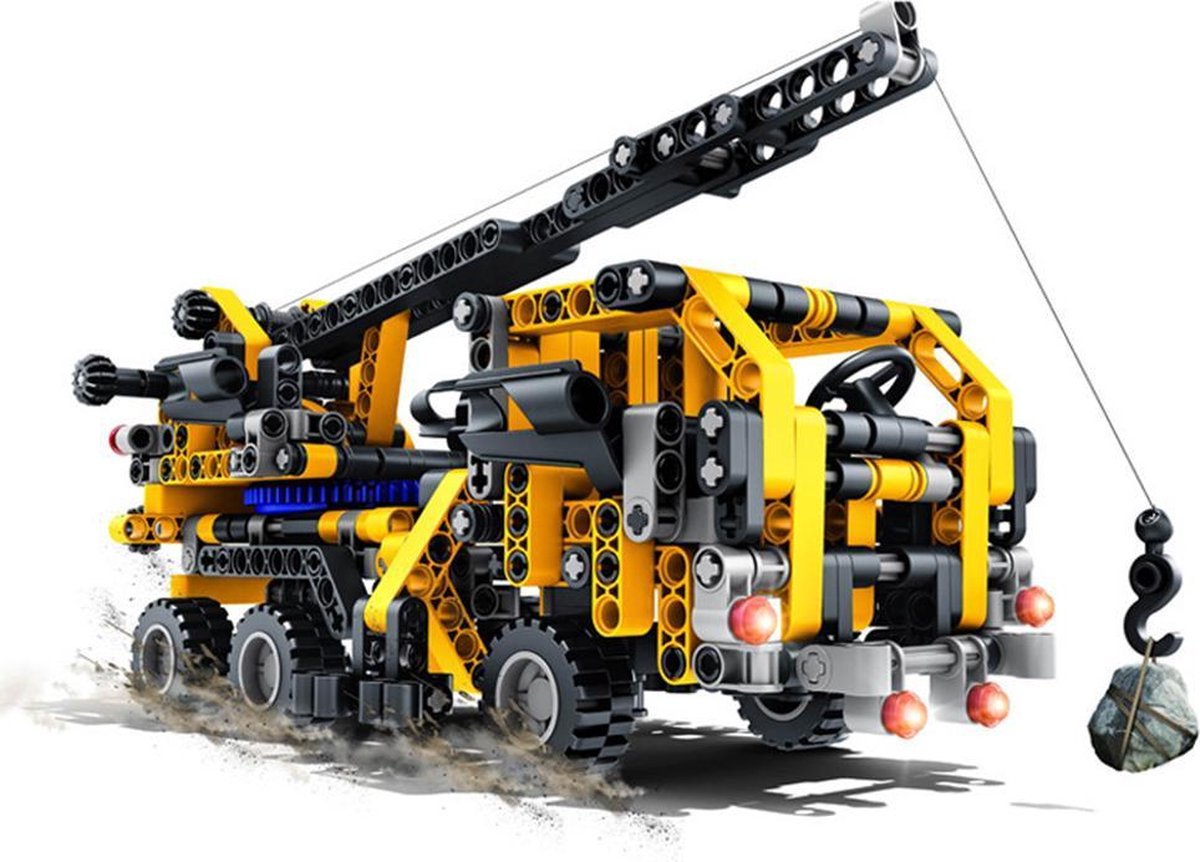 DW4Trading® Mobiele takel kraan 465 stuks technics Lego compatibel