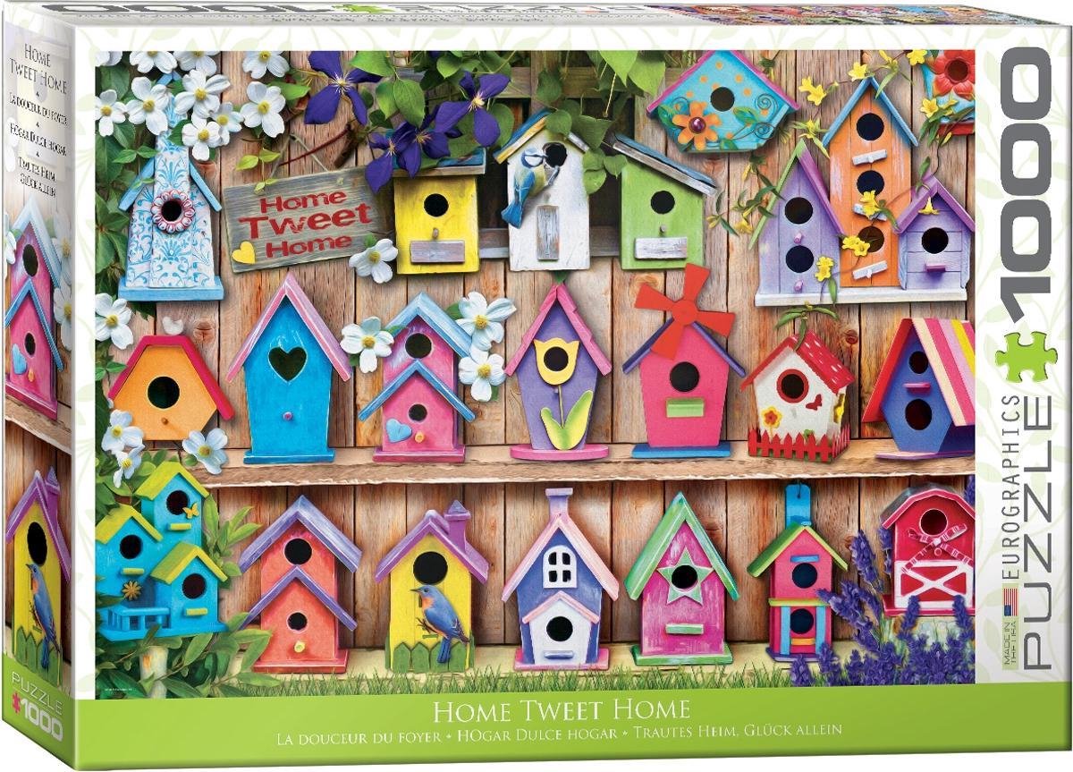 Eurographics puzzel Home Tweet Home - 1000 stukjes