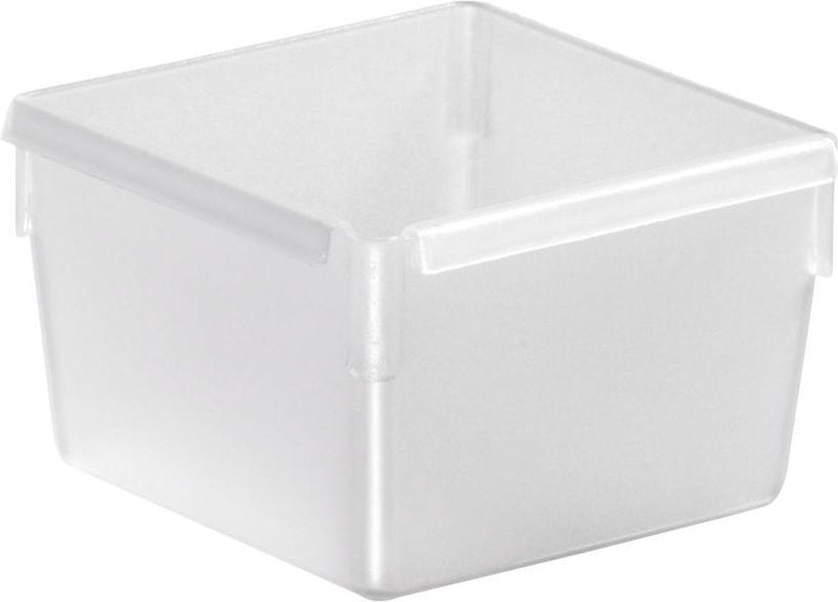 Curver Ladebakje Organiser - L 8 x B 8 x H 5 cm - Zilver