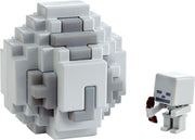 Mattel Verassingsei Minecraft Skelet 6 Cm Grijs 2-delig