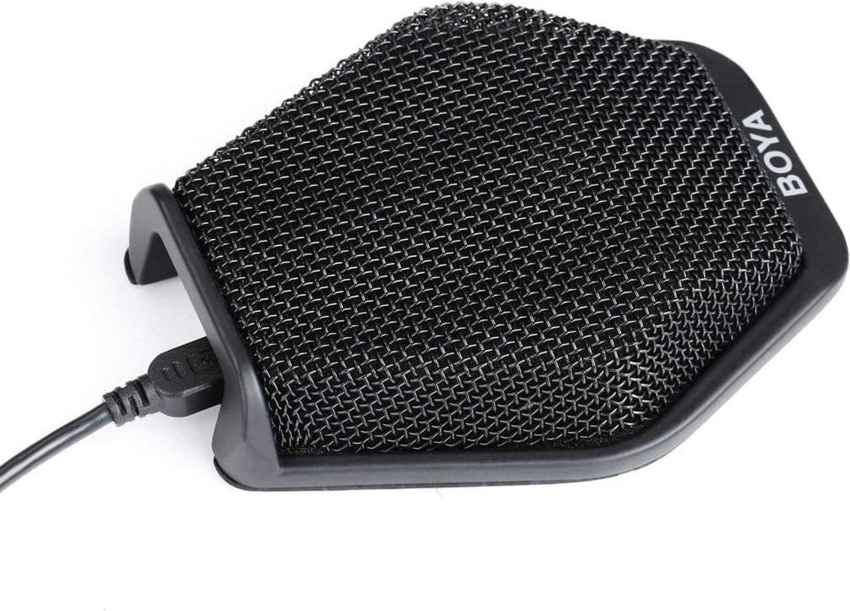 BOYA door-MC2 professionele directionele conferentie Microphone(Black)
