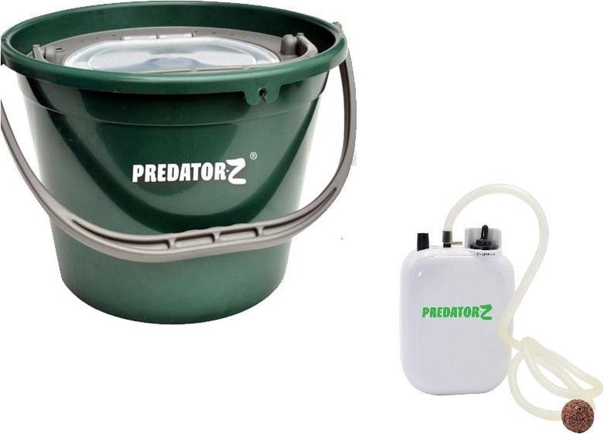 Carpzoom.- Aasketel - 13 liter - Rond - Inclusief luchtpomp