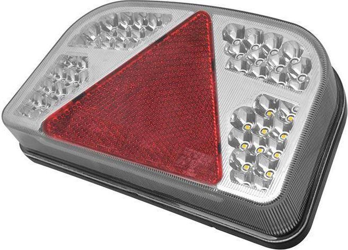 Achterlicht 6 functies 240x150mm 56LED links