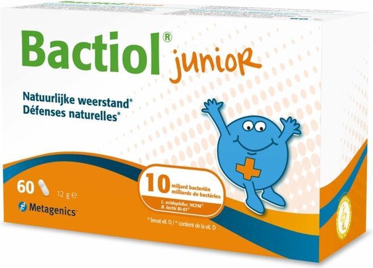 Metagenics Bactiol Junior - 60 capsules