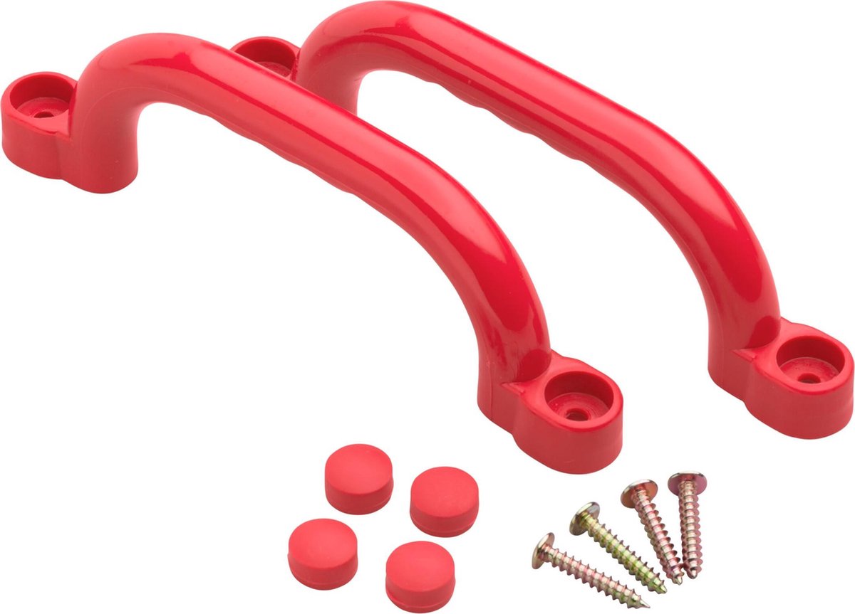 Handgreepset rood (2st)