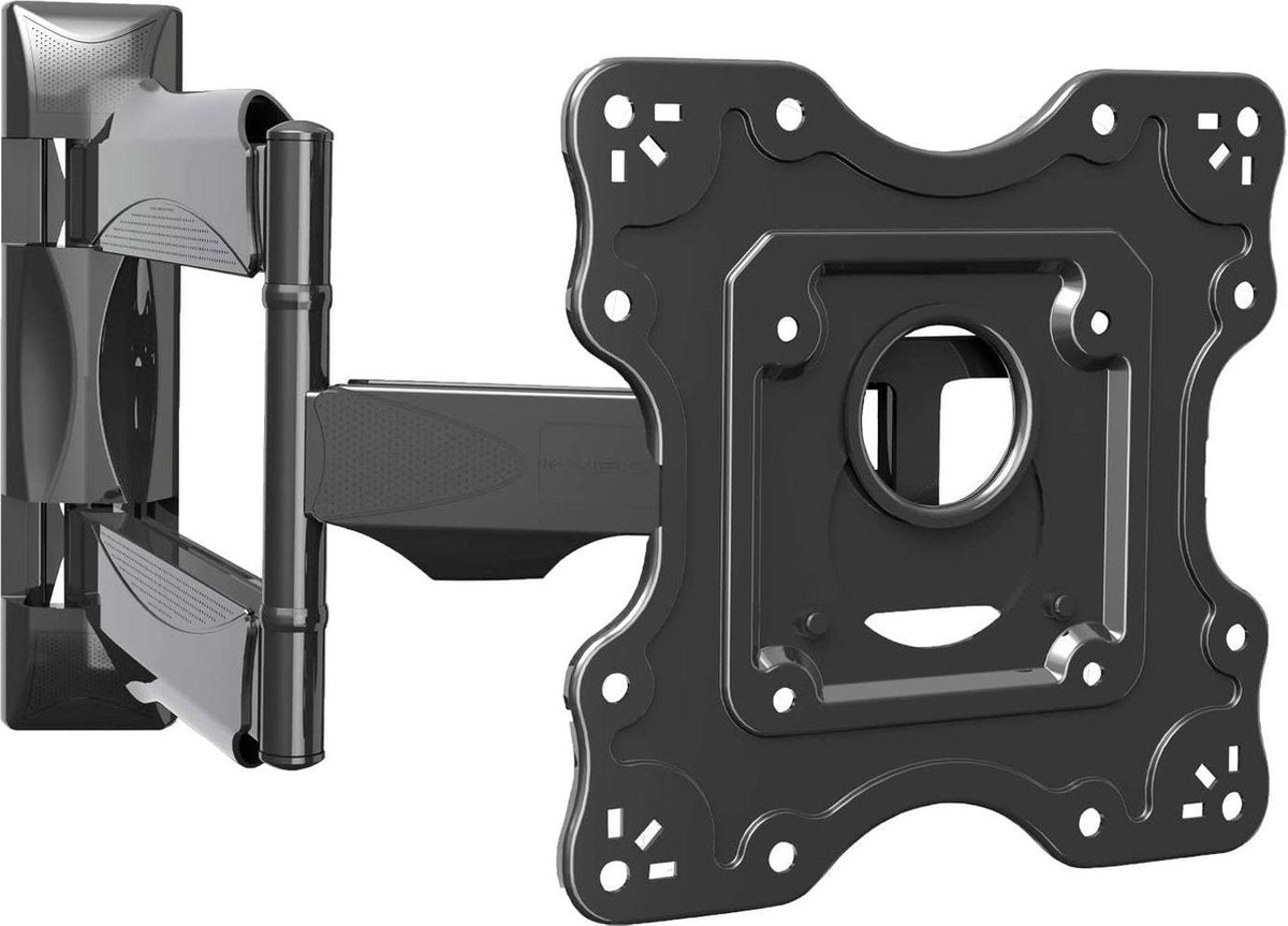 Invision® TV Muurbeugel | Geschikt voor 26-42 Inch tot 40 kg | Draai- en kantelbaar | Muur steun ophang beugel | Wandbeugel kantelbaar | Geschikt voor elk merk