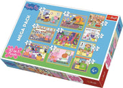 Puzzel Peppa Pig 10 in 1: 20/35/48 stukjes