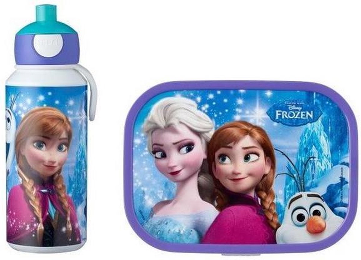 Mepal Lunchset Frozen - Lunchbox en Schoolbeker pop-up 2018 editie