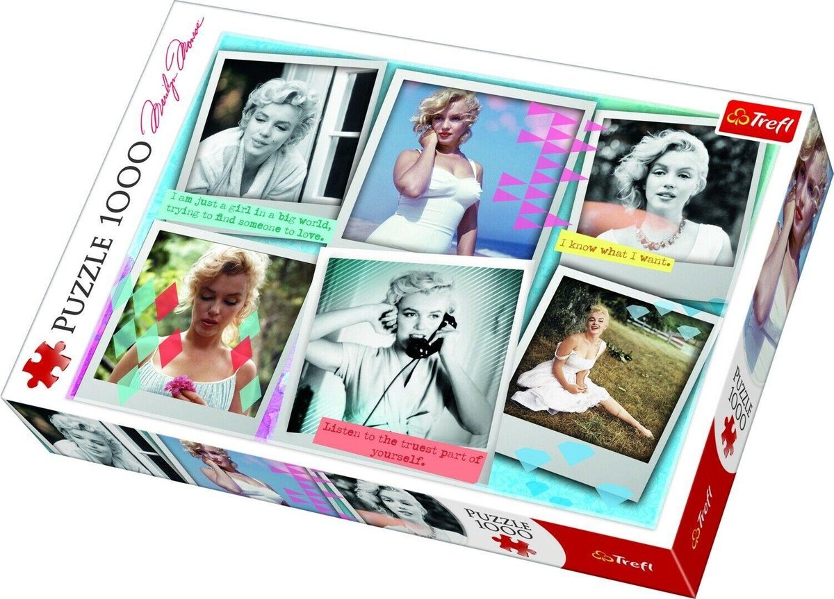 Trefl - Puzzel 1000 stukjes - Puzzel voor Volwassenen - Legpuzzel - Marilyn Monroe