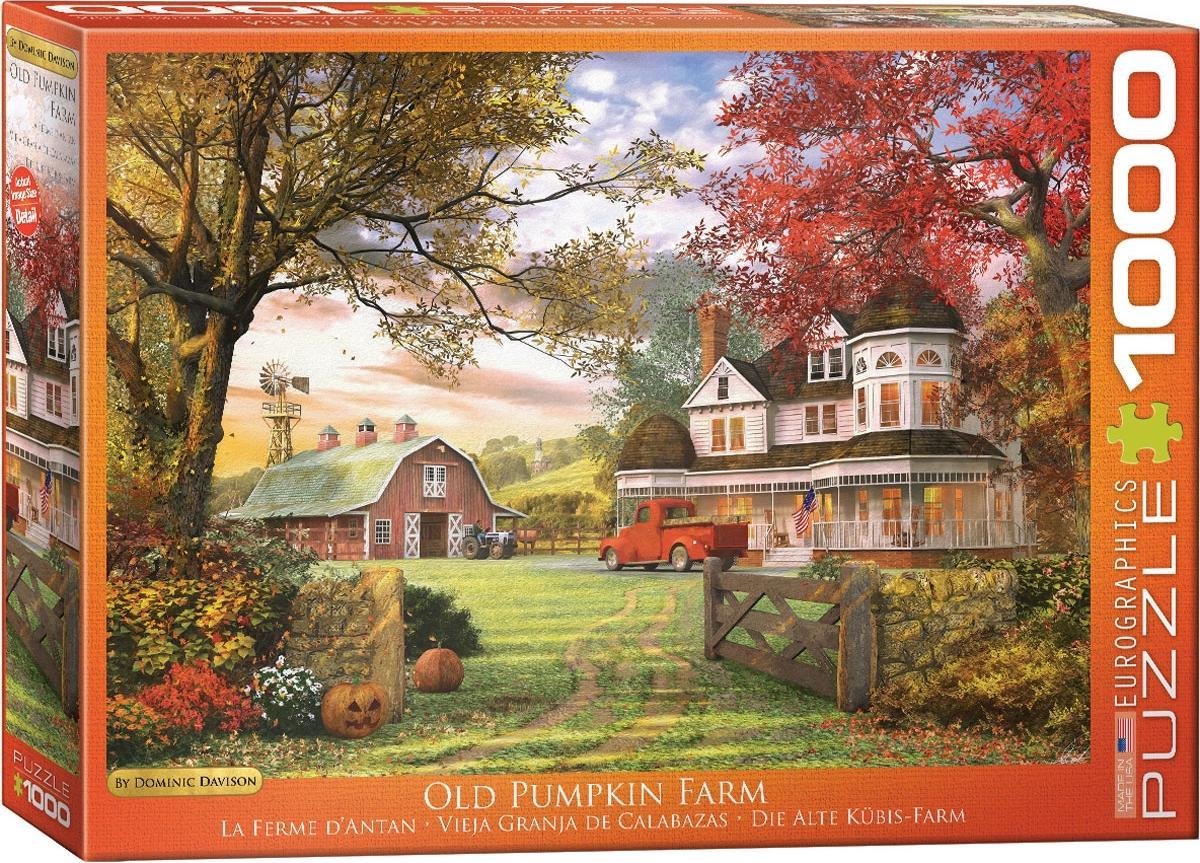 Eurographics puzzel Old Pumpkin Farm - Dominic Davison - 1000 stukjes