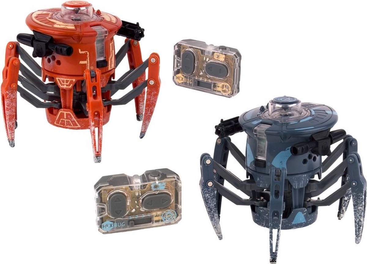Hexbug Speelfiguur Spin 2.0 Twinpack Jongens Blauw/rood 2 Stuks