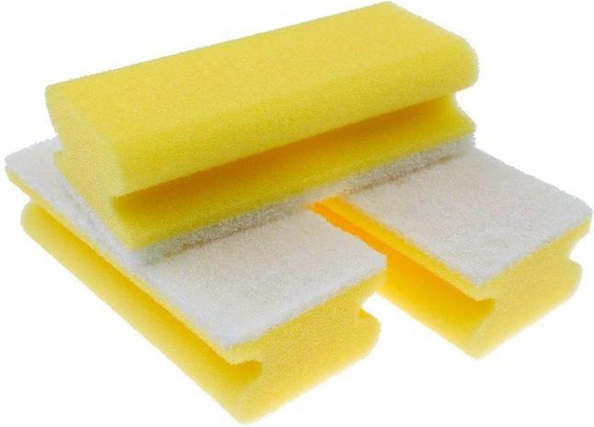 Schuurspons geel / 10 stuks