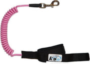 RelaxPets - Hondenriem - K9COIL - Roze - Tot 75 kilo - Onverwoestbaar - Veertechniek