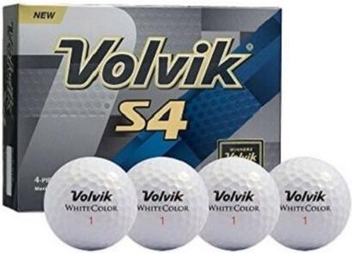 Volvik Vivid S4 golfballen