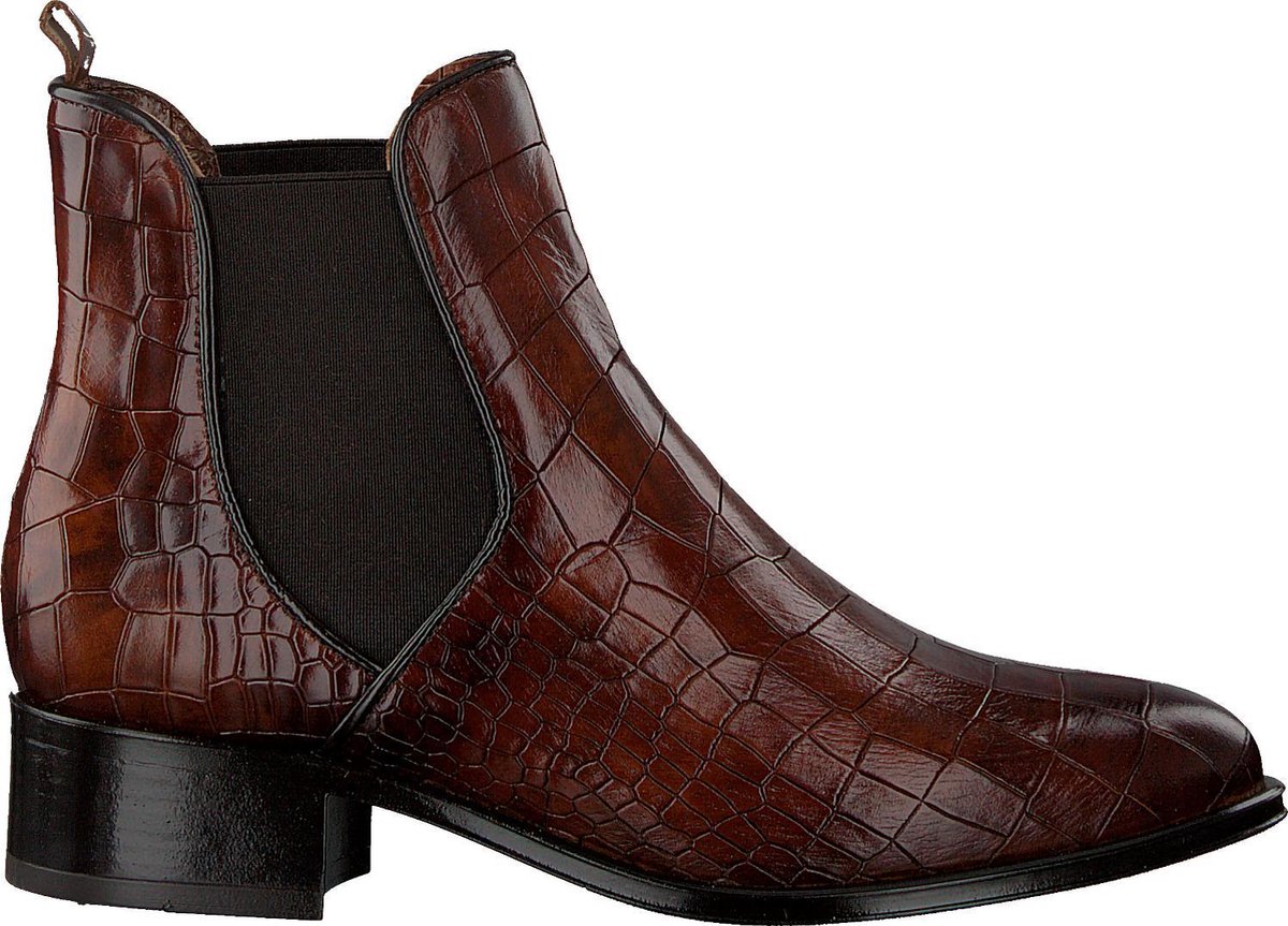 Verton 567-010 Chelsea boots - Enkellaarsjes - Dames - Cognac - Maat 40