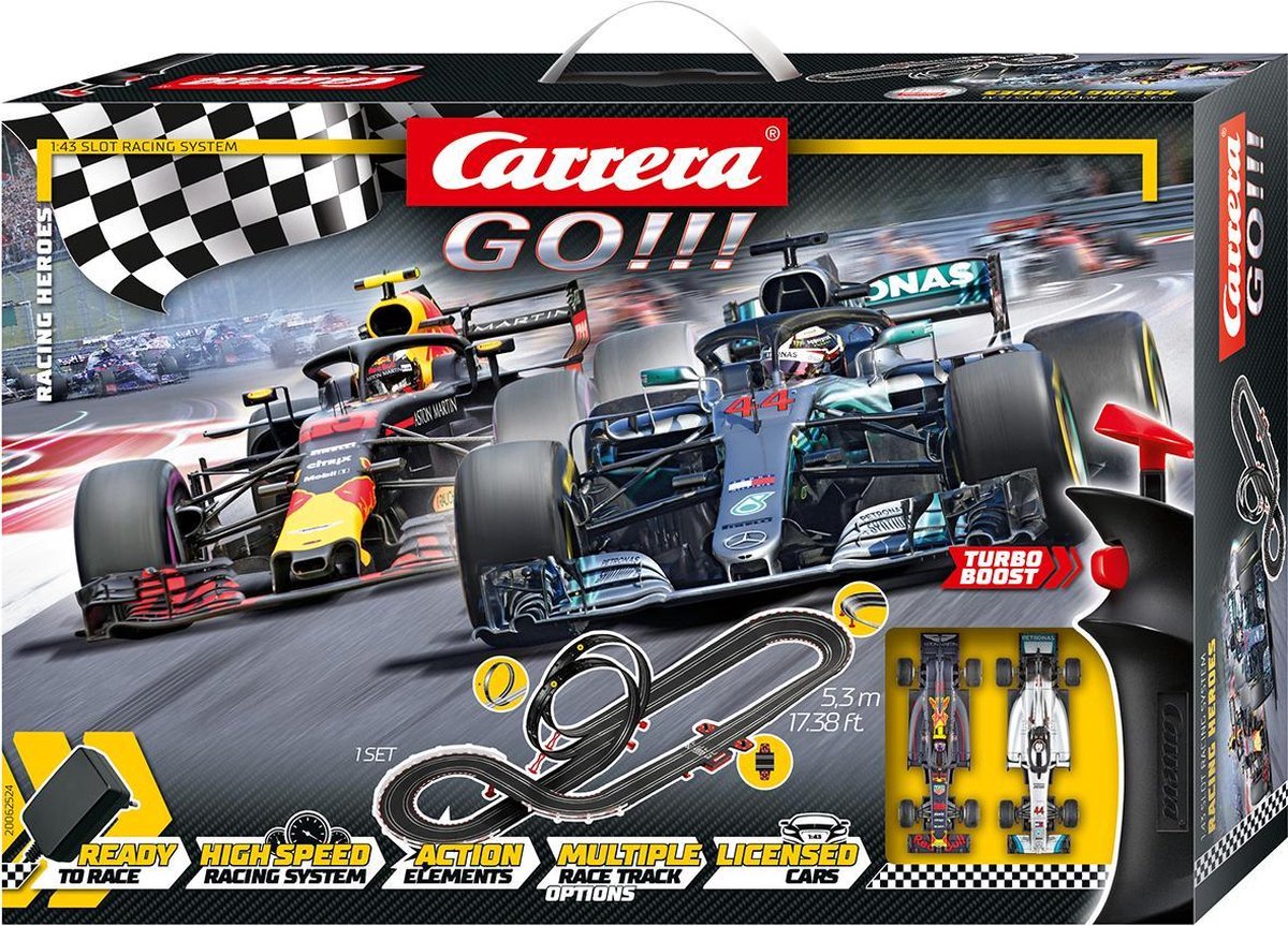 Carrera GO!!! Racing Heroes - Racebaan