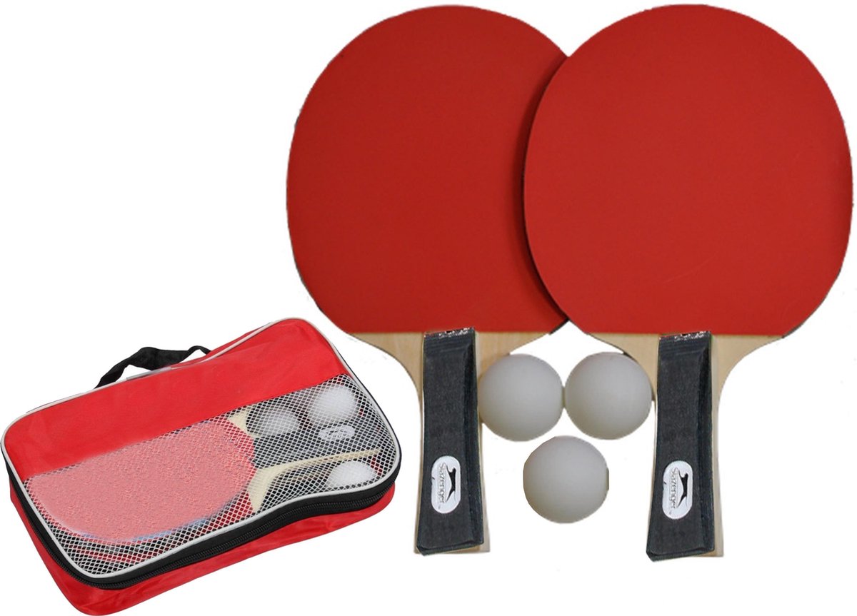 Tafeltennis - tafeltennisset- tafeltennis set Sports Active met 3 ballen