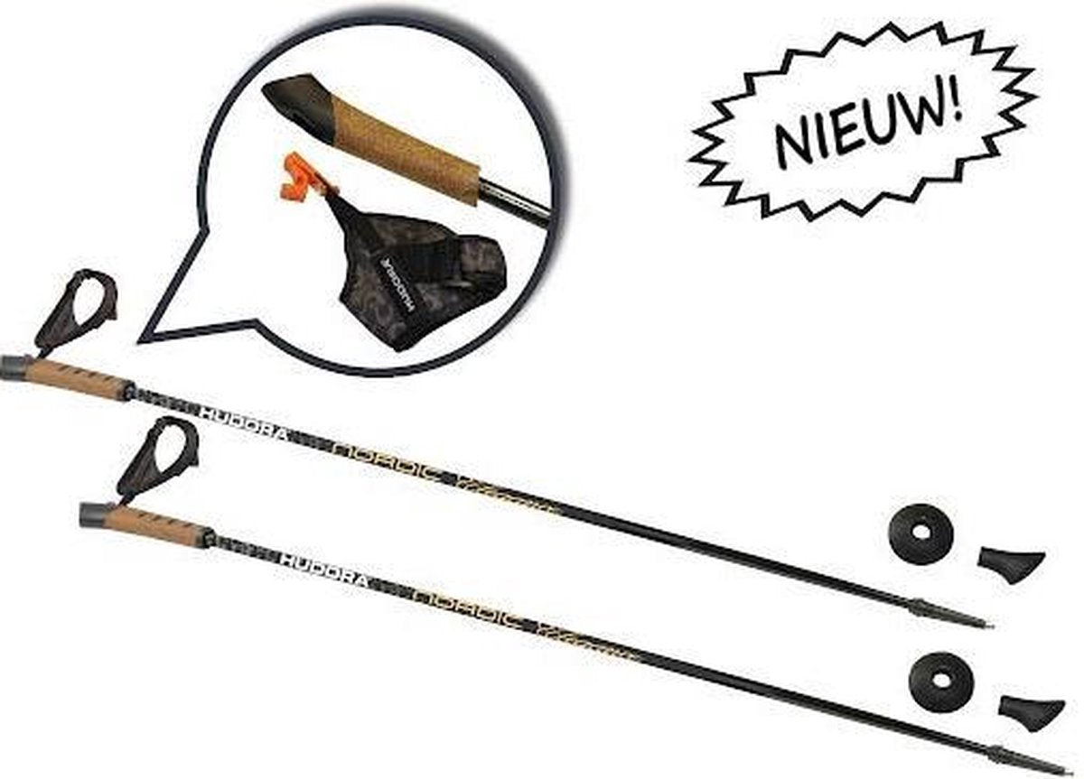 Hudora Nordic Walking Poles Composite Elegance 115