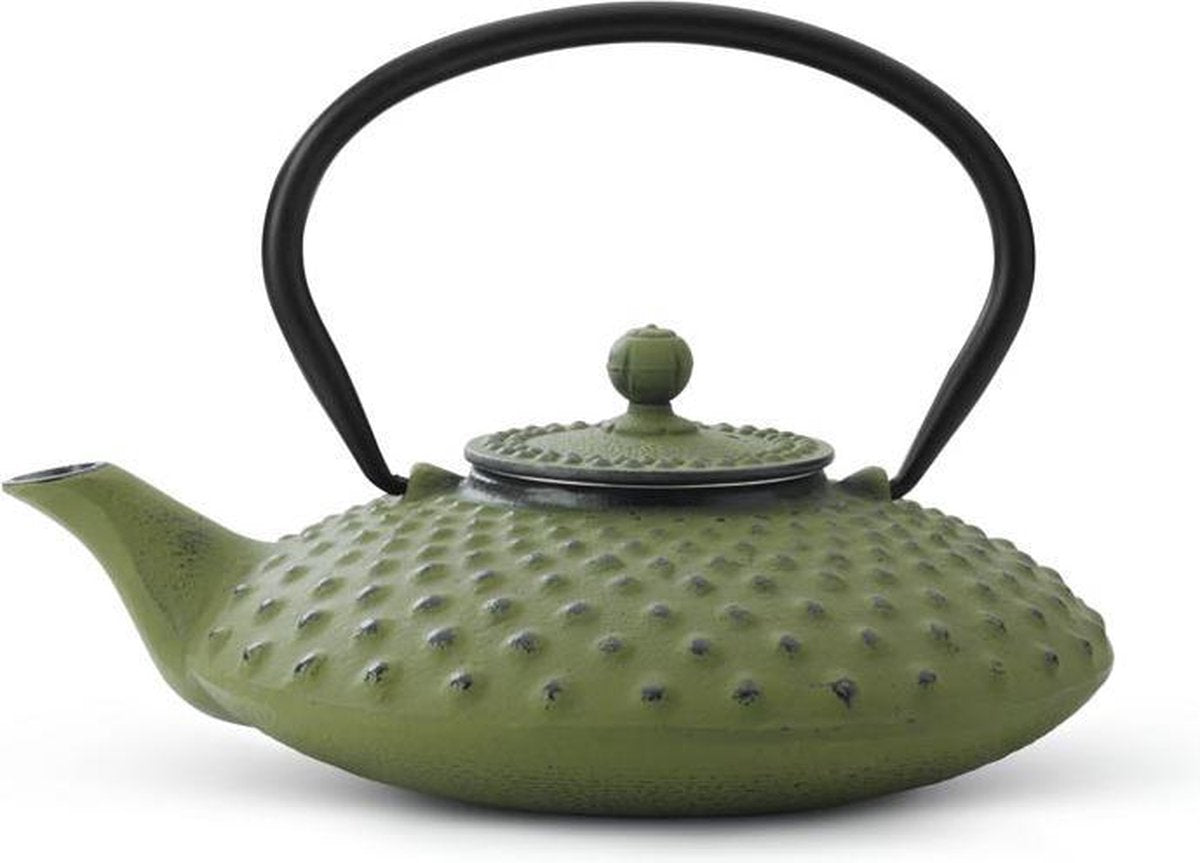 Bredemeijer Jing Theepot - Gietijzer - 0.8 l - Groen