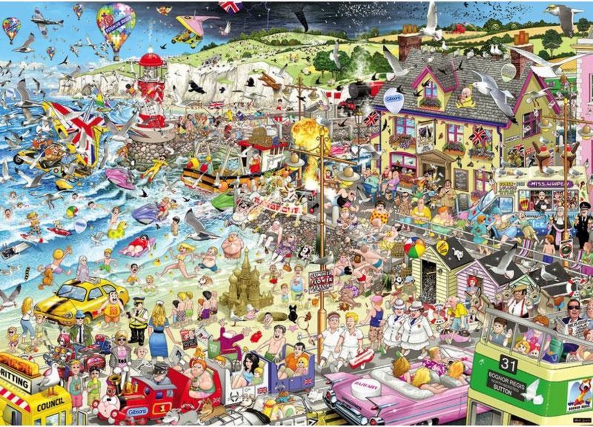 Gibsons puzzel I Love Summer - 1000 stukjes