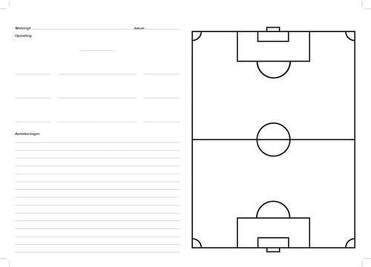 Amigo Coachpapier Voetbal A4 100 Vellen