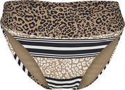 Sapph 32S Eva Foldover Brief Dames Leopard-42