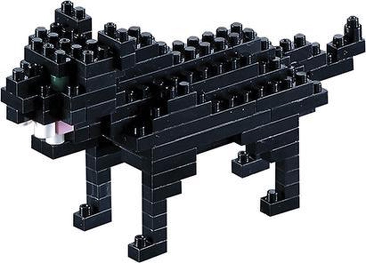 Brixies Dieren: ZWARTE PANTER 107 stenen
