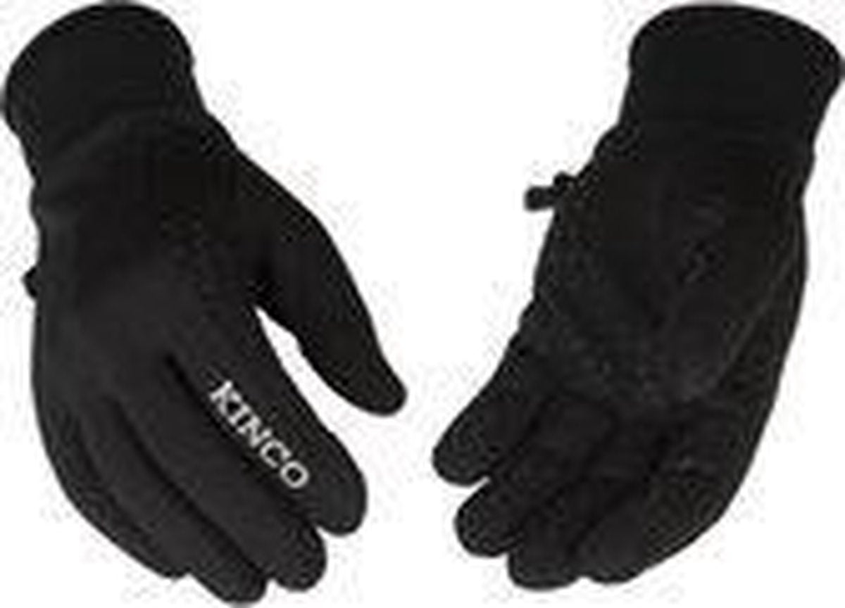 Kinco 2970 Soft Stretch lichtgewicht handschoenen maat L | Touch screen handschoenen| Fleece | Vinger gevoelig | Anti slip | Ademend vermogen | Lichtgewicht | Soft stretch Reflecterende details | Koud weer | Unisex | Dames | Heren