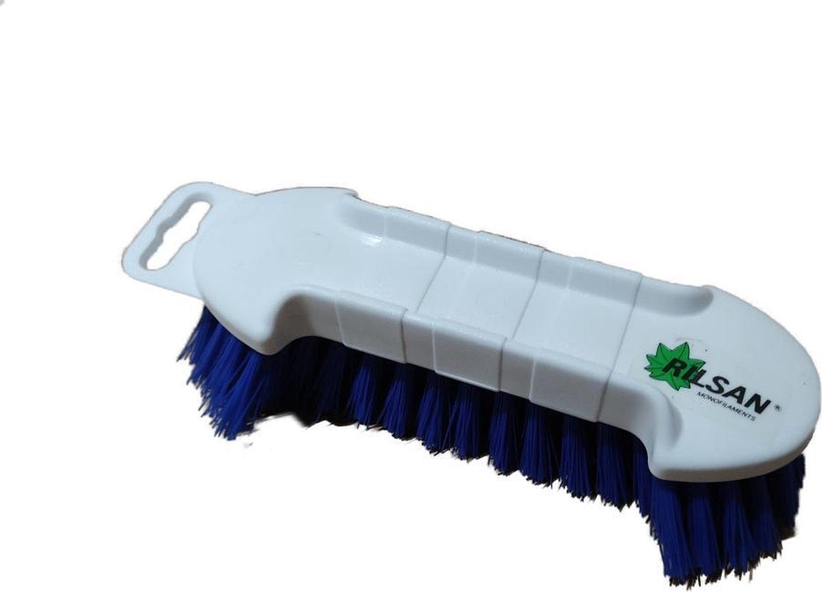 Rilsan Borstel - Werkborstel - Schrobborstel - Wasborstel - 18 cm - Medium Haren