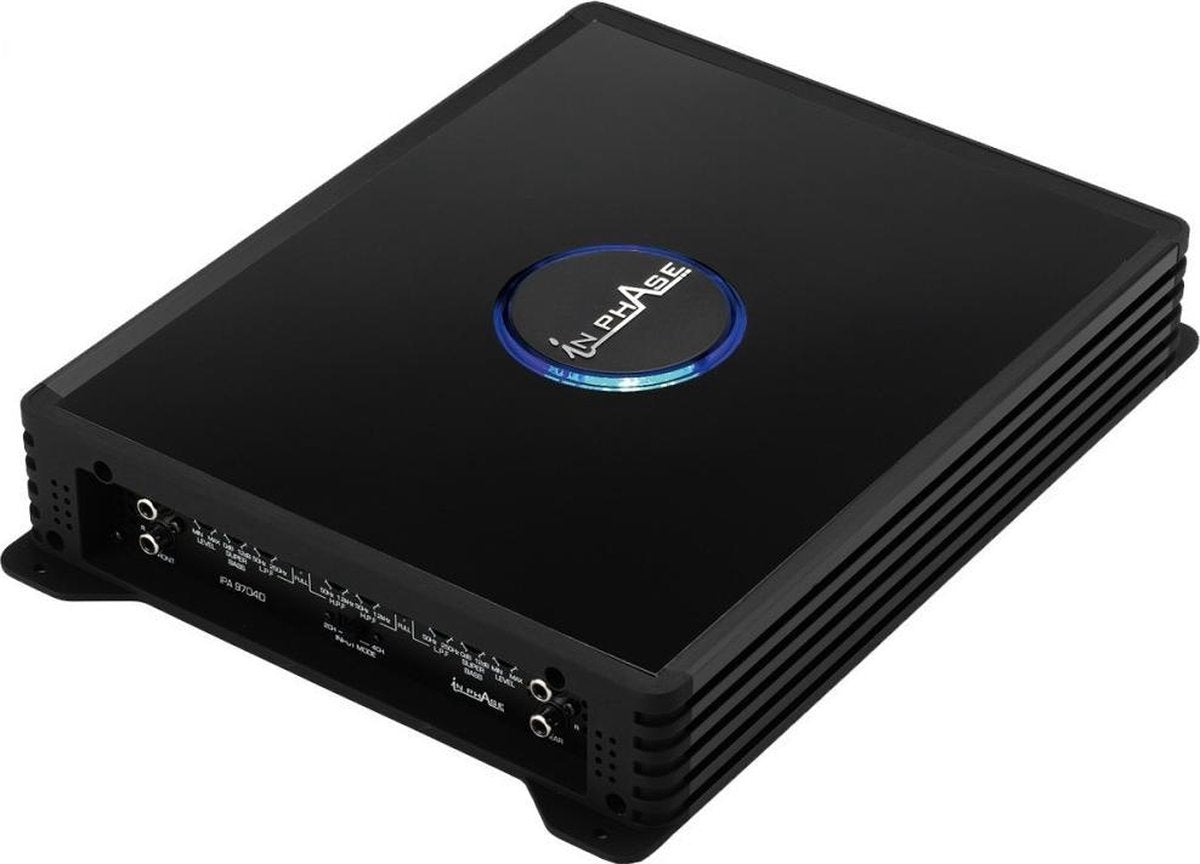 Inphase IPA 9704D - 4 Kanaals Autoversterker - 1600 Watt