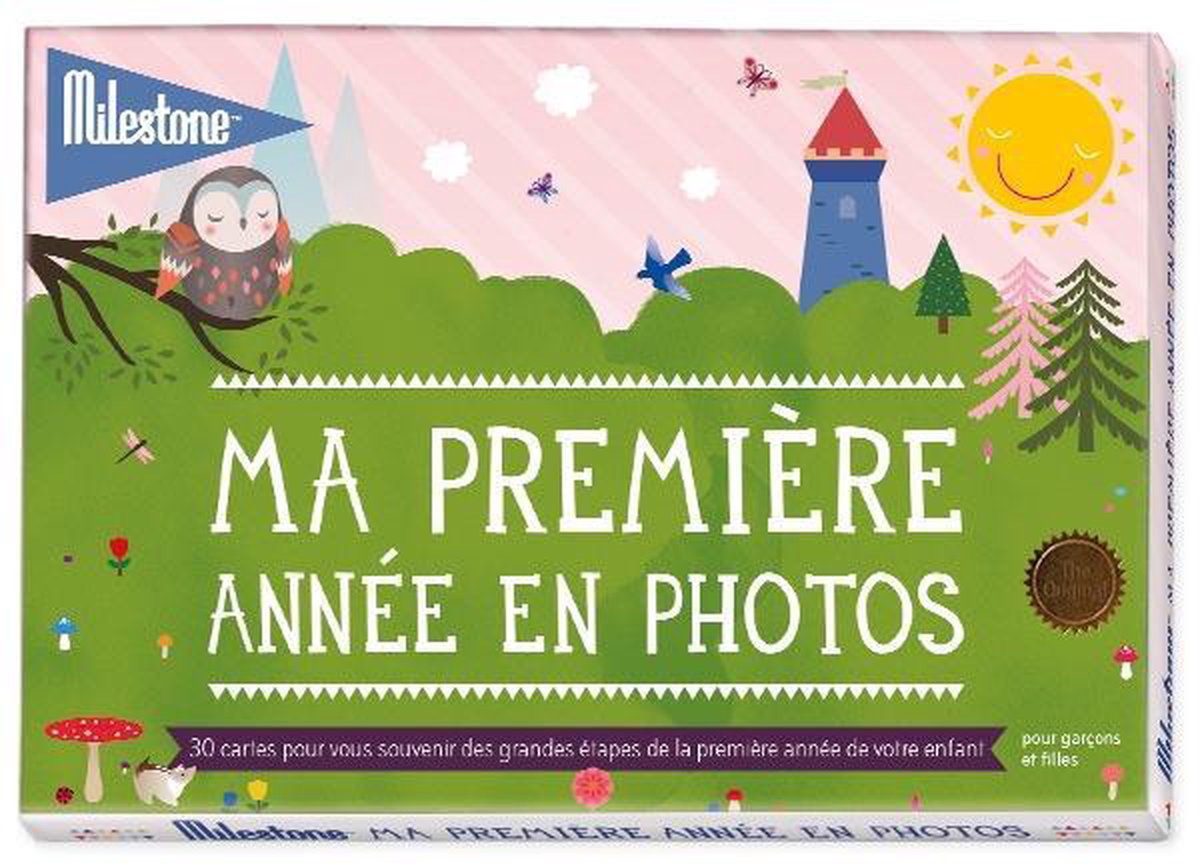 Milestone* Baby Photo Cards Original FR