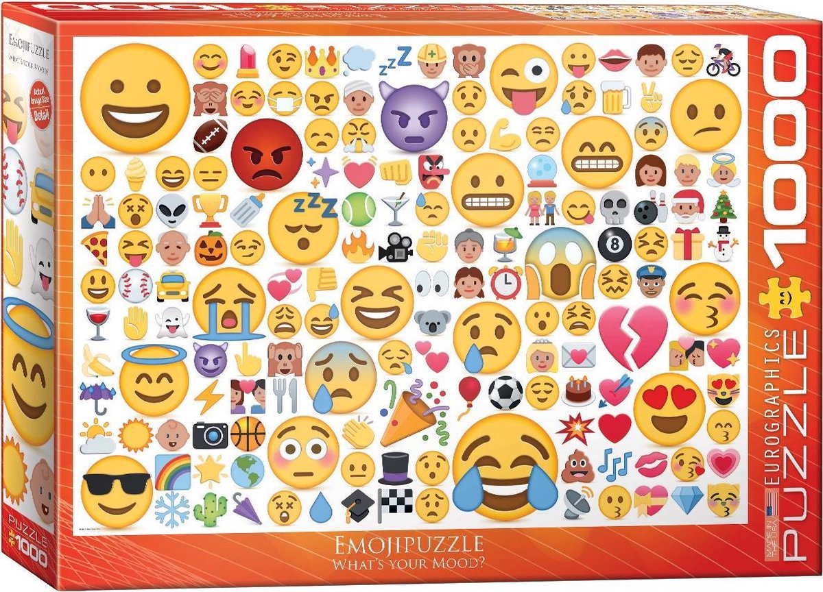 Eurographics puzzel Emojipuzzle What's your Mood? - 1000 stukjes