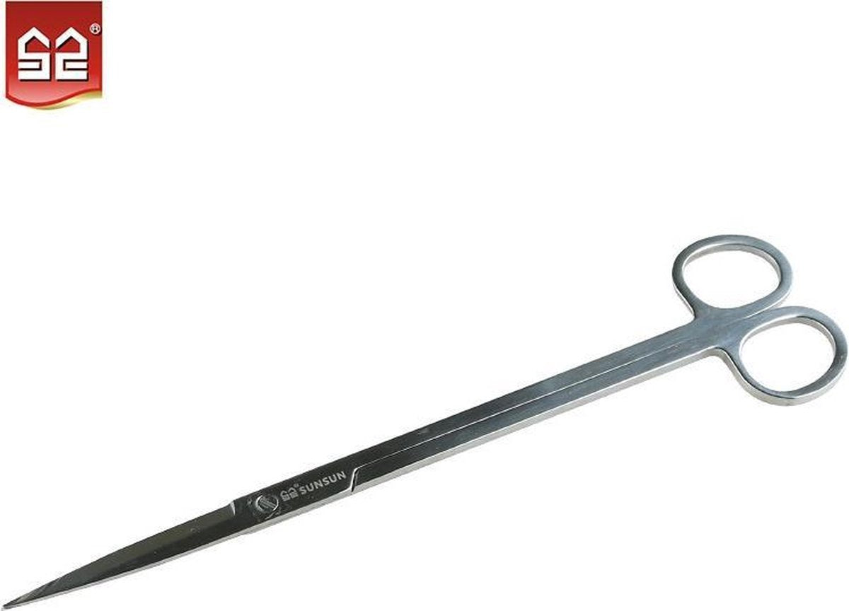 Sunsun RVS plantenschaar recht 25cm