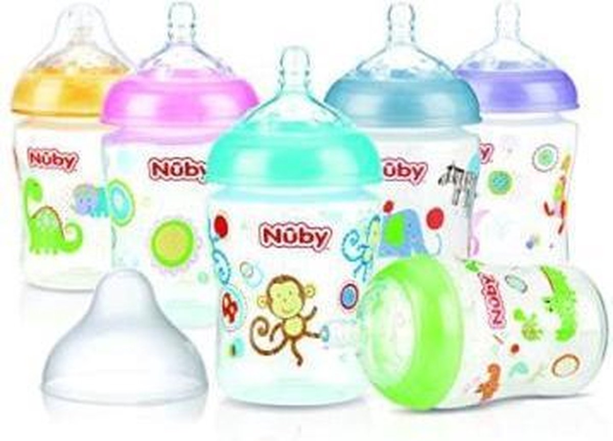 Nûby Fles - Medium Flow - 360 ML