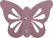 Roommate Butterfly Muurhaak Violet