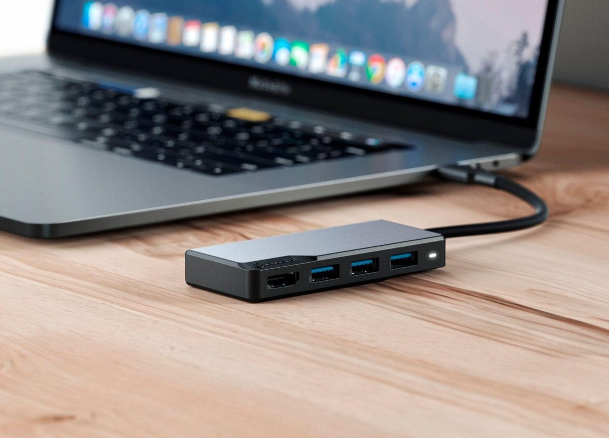 USB-C Fusion CORE 5-in-1 Hub - Space Grey