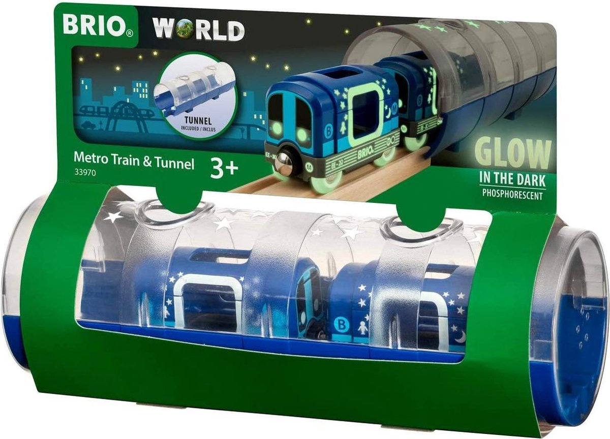 BRIO Metrotrein en tunnel - 33970