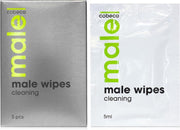MALE Wipes Intieme Reinigingsdoekjes voor mannen  (voor na de sex) - 5 stuks