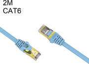 Orico RJ45 Gigabit Ethernet netwerkkabel CAT 6 - 2M - Blauw