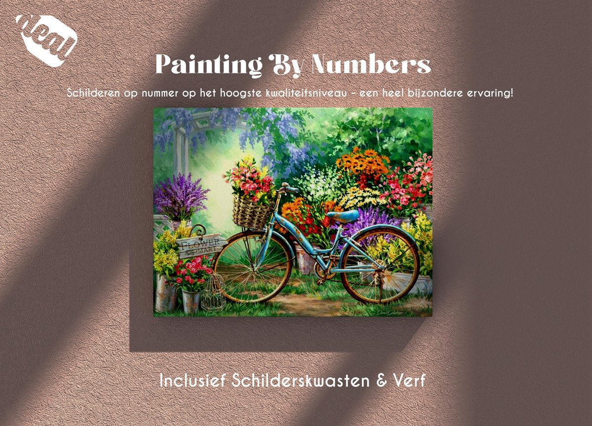 Deal Diamond Painting Schilderen Op Nummer Voor Volwassenen Inclusief Lijst