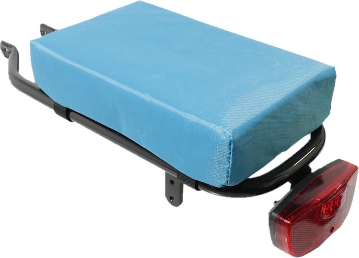Hooodie Cushie enZo Petit Bagagedrager Kussen - Blauw
