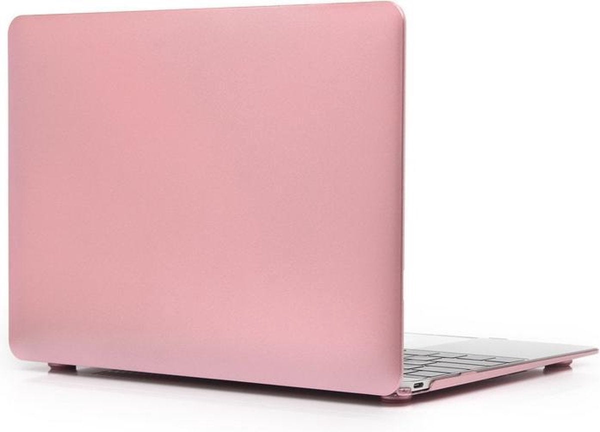 Mobigear Hard Case Metal Texture Roze voor Apple MacBook 12 inch