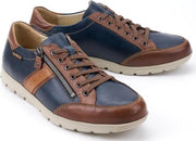 Mobils by Mephisto KRISTOF Heren Sneaker - Bruin Combi - EXTRA BREED - Maat 40.5