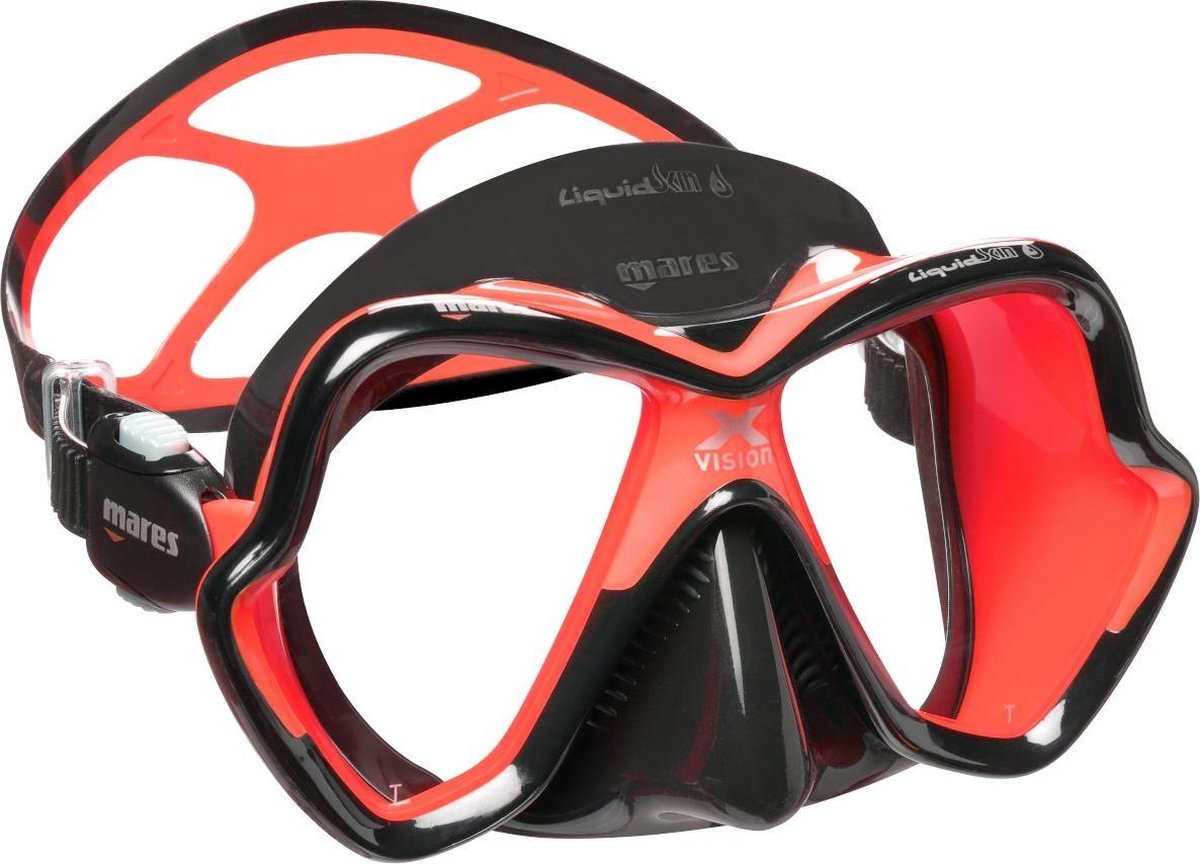 Mask X-VISION ULTRA LS CLEAR RED BLACK R