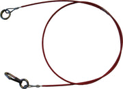 Breekkabel met Ring Rood 1.5 meter voor koppeling