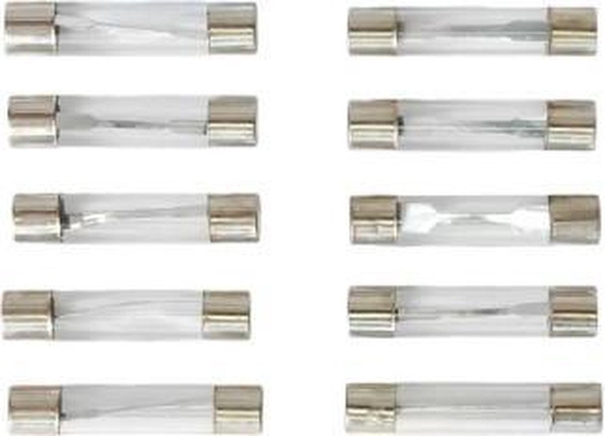 Set glaszekeringen - Autotoebehoren - 10 stuks -5