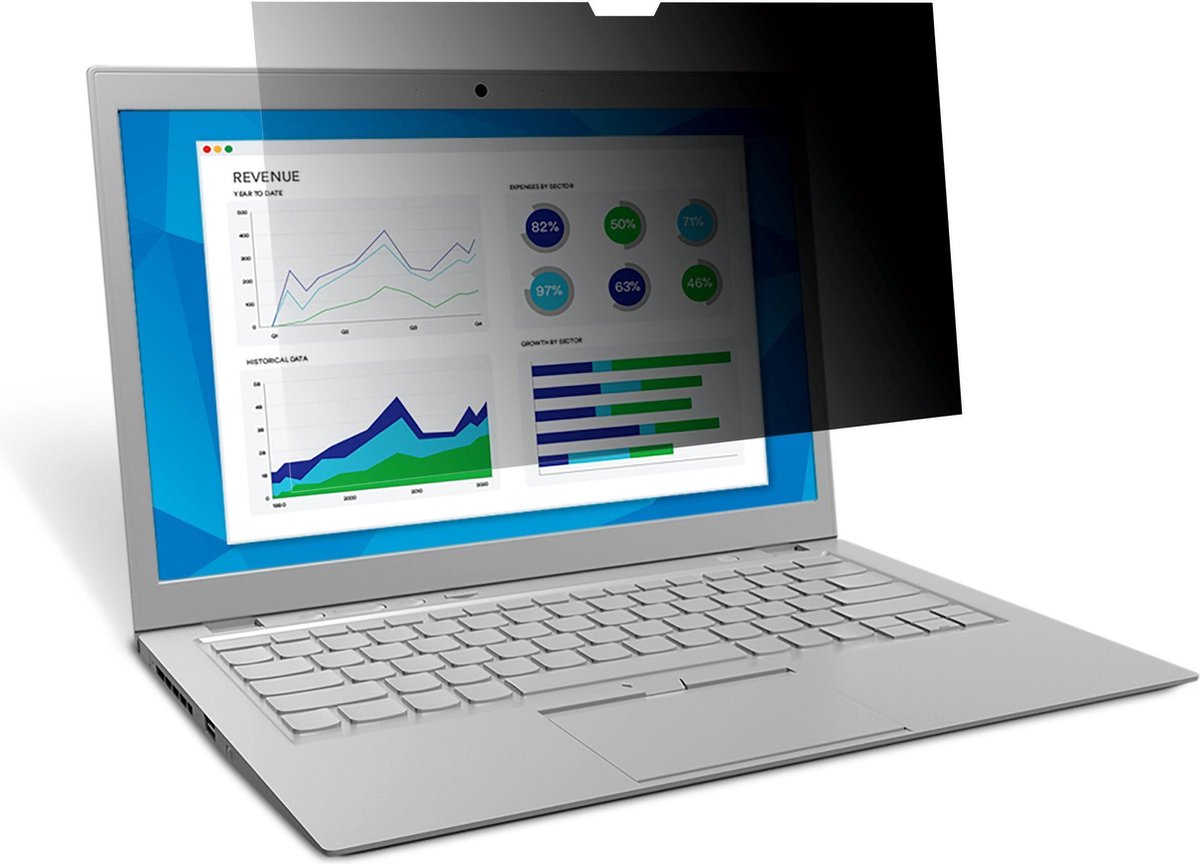 Privacyfilter voor rand-tot-rand 29.464 cm (11.6") breedbeeldlaptop