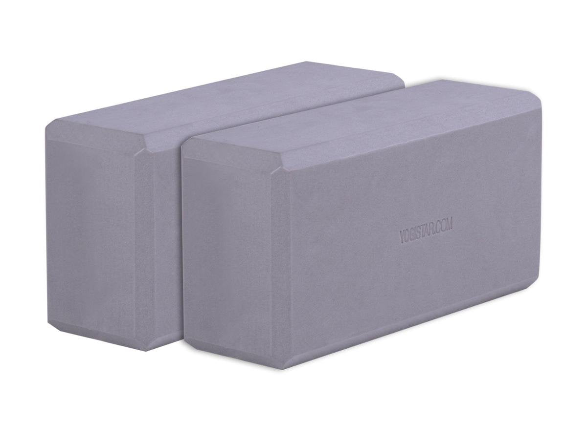 Yoga Block - yogiblock basisset van 2 mandarin Yogablok YOGISTAR