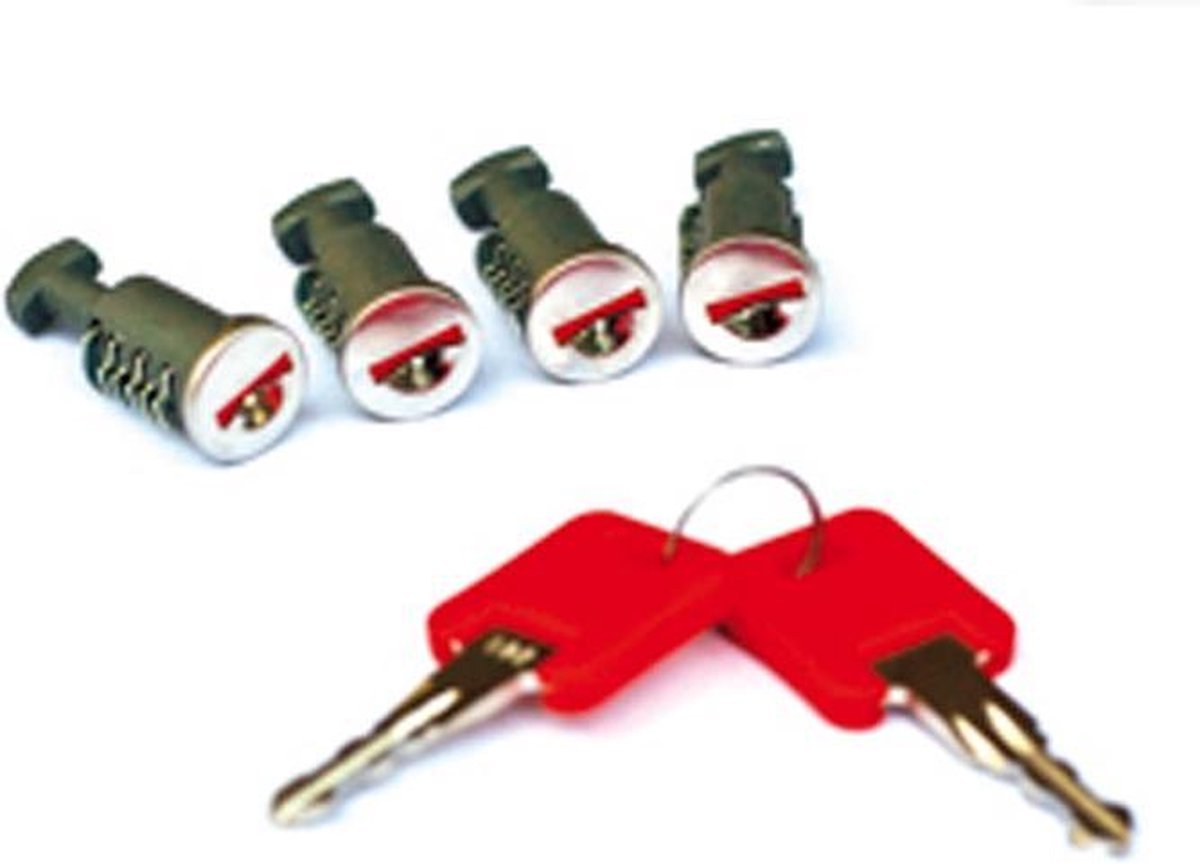 Twinny load Twinny Dakdrager 4-Delige Slotset incl. 2 sleutels voor A99/S99